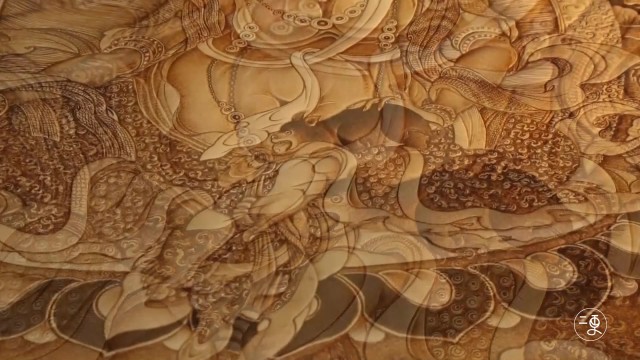 皮烙画